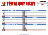 Pub Quiz